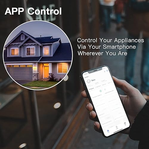Miniatura 5 de BSEED Interruptor de luz inteligente, interruptor táctil WiFi de 2 bandas con control de aplicación Smart Life y función de temporización,