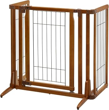 Richell Premium Plus Freestanding Pet Gate with Door