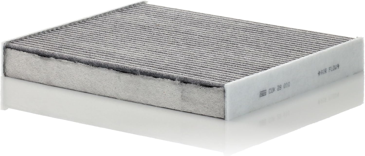 MANN-FILTER CUK 29 010 Cabin Air Filter, Pollen Filter with Activated Carbon for Cars and Vans