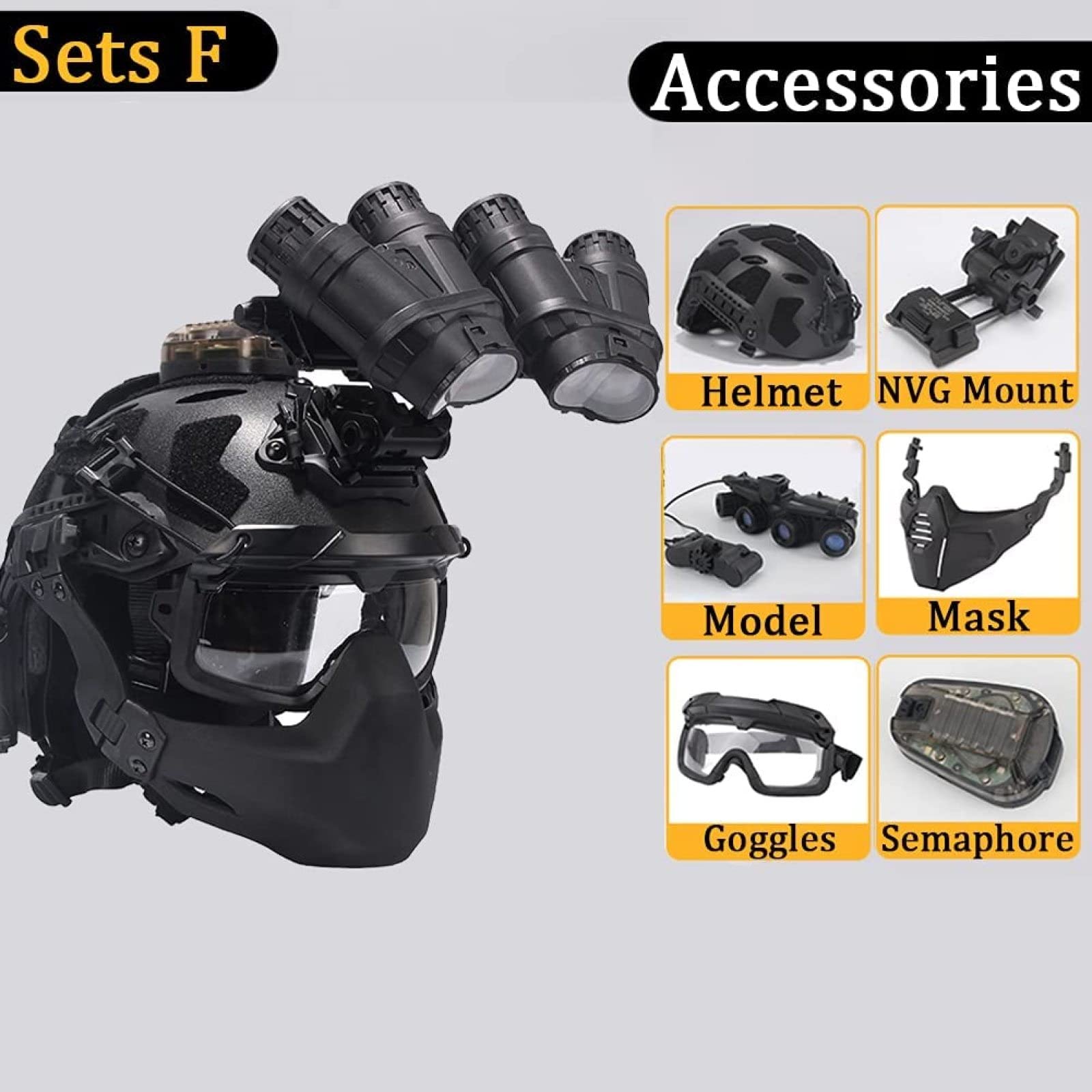 Amazon.co.jp: FASTタクティカルヘルメット、Airsoftタクティカル