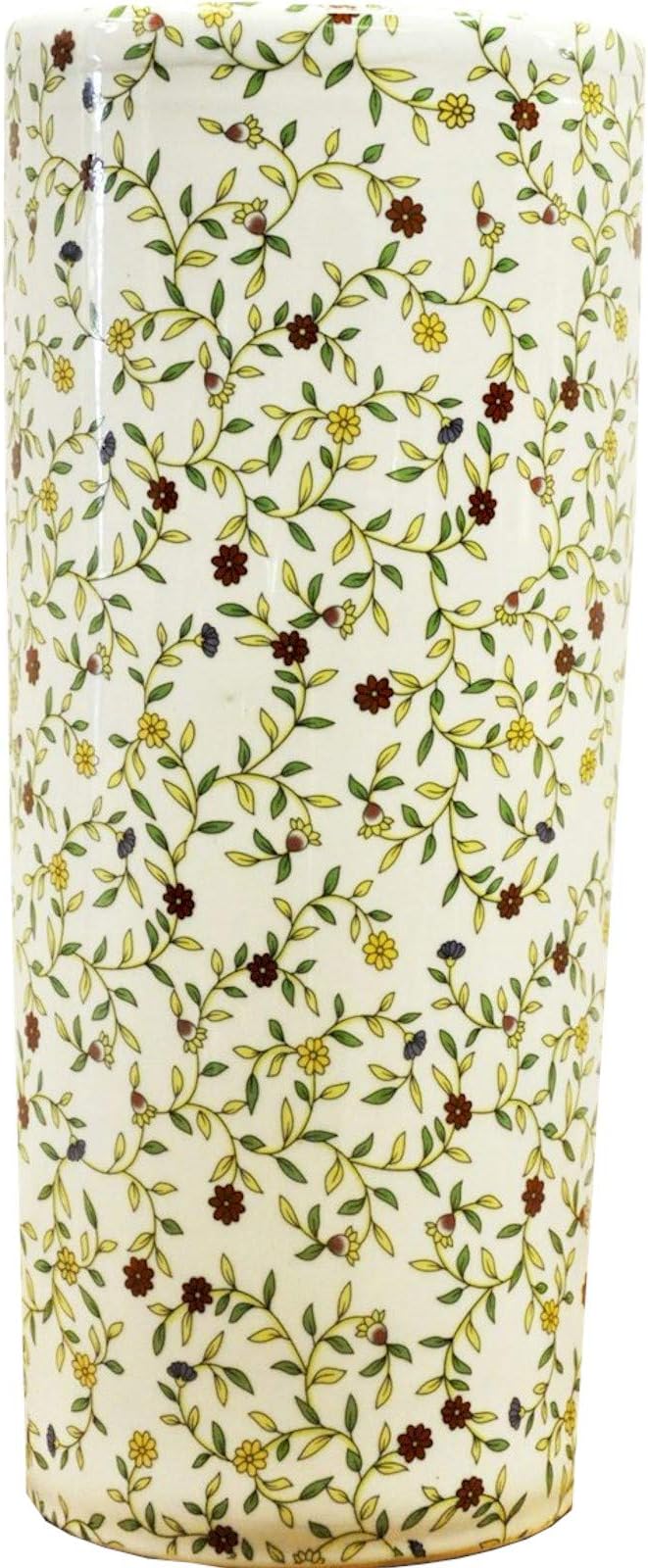 Autumn Floral Ceramic Umbrella Stand
