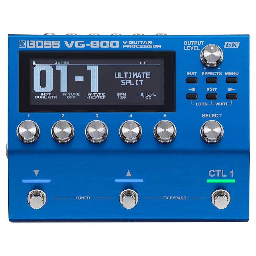 BOSS VG-800 ギターエフェクター Amazon.com: BOSS VG-800 | Next-Gen V-Guitar Processor