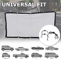 Vista 6 de VaygWay Barrera de red de viaje para perros para mascotas – Barrera de malla de seguridad para asiento trasero de alta calidad para mascotas – Red