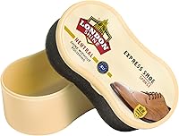 LondonShine Neutral Shoe Shine Sponge - Instant Mess-Free High-Gloss Polish for All Leather Shoes Boots Colors