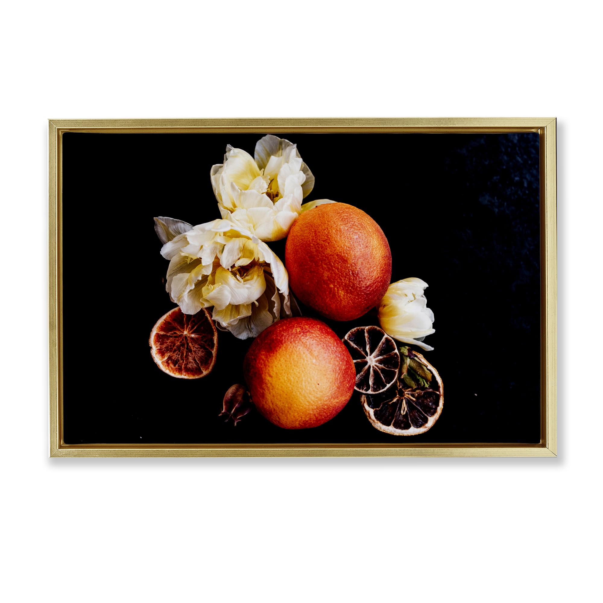 'The Still Spring Fruit'| Floating Frame Canvas Art