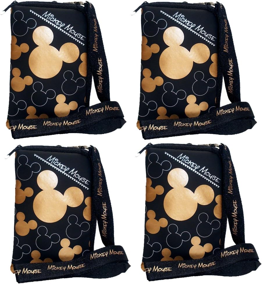 Disney Mickey Mouse Lanyard 4 Pack Gold