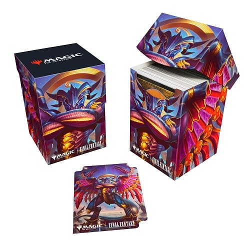 Ultra Pro - Final Fantasy x Universes Beyond Summon Bahamut 100+ Deck Box for Magic: The Gathering