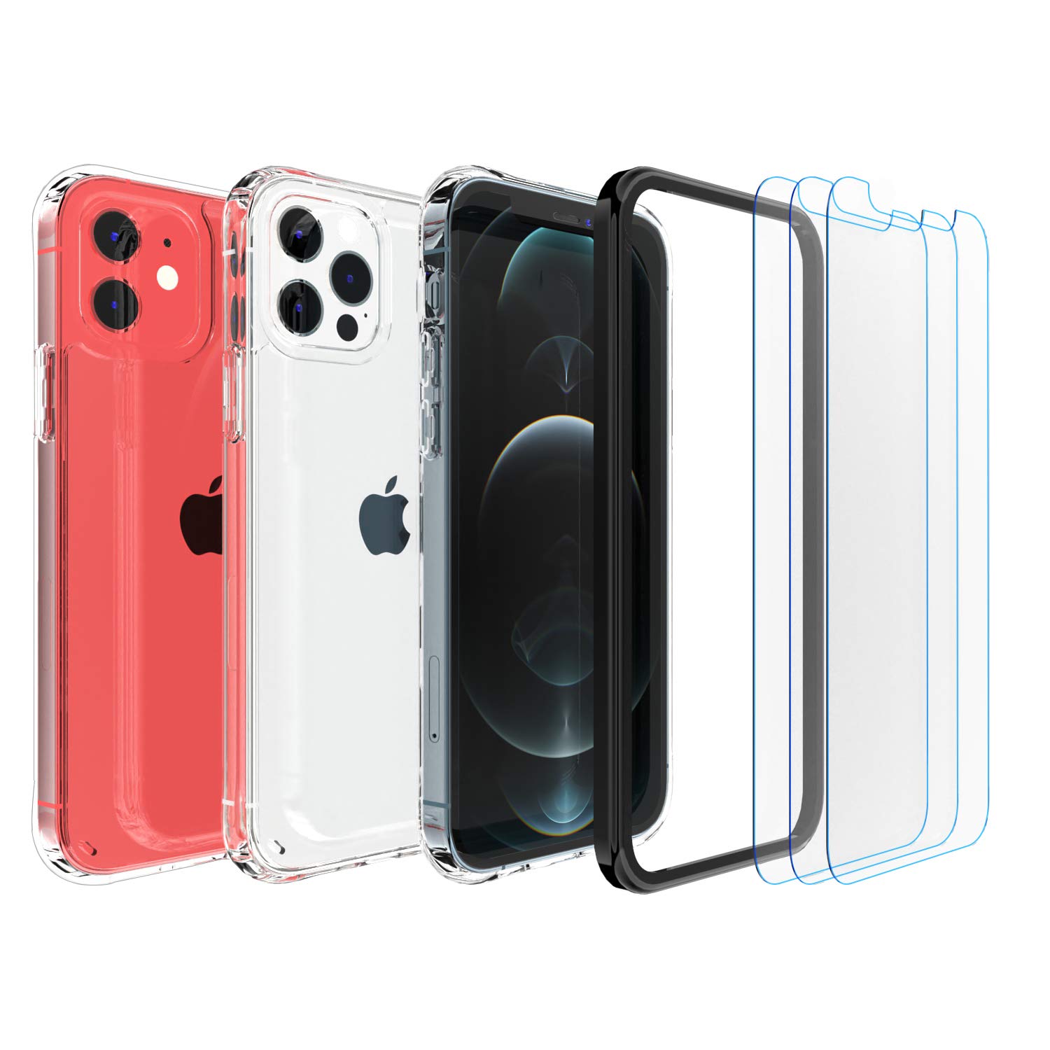 Anhong Clear Case Compatible With Iphone 12 12 Pro Desertcart