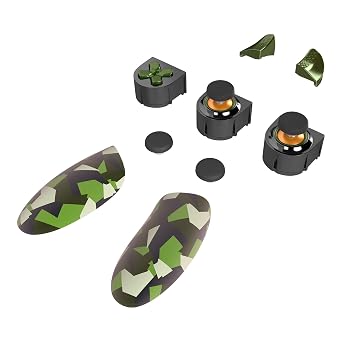 Thrustmaster Eswap X Green Color Pack, Of 7 Green Camo Modules, Next Generation, Nxg Mini-Sticks, Hot Swap, Compatible with Eswap X Pro Controller Xbox Series X|S and PC Xbox Series X