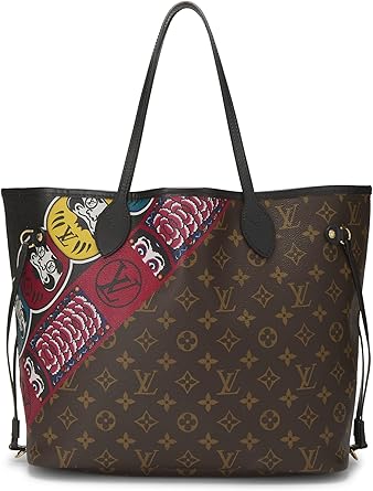 Pre-loved Monogram Canvas Kabuki Neverfull MM NM, Black
