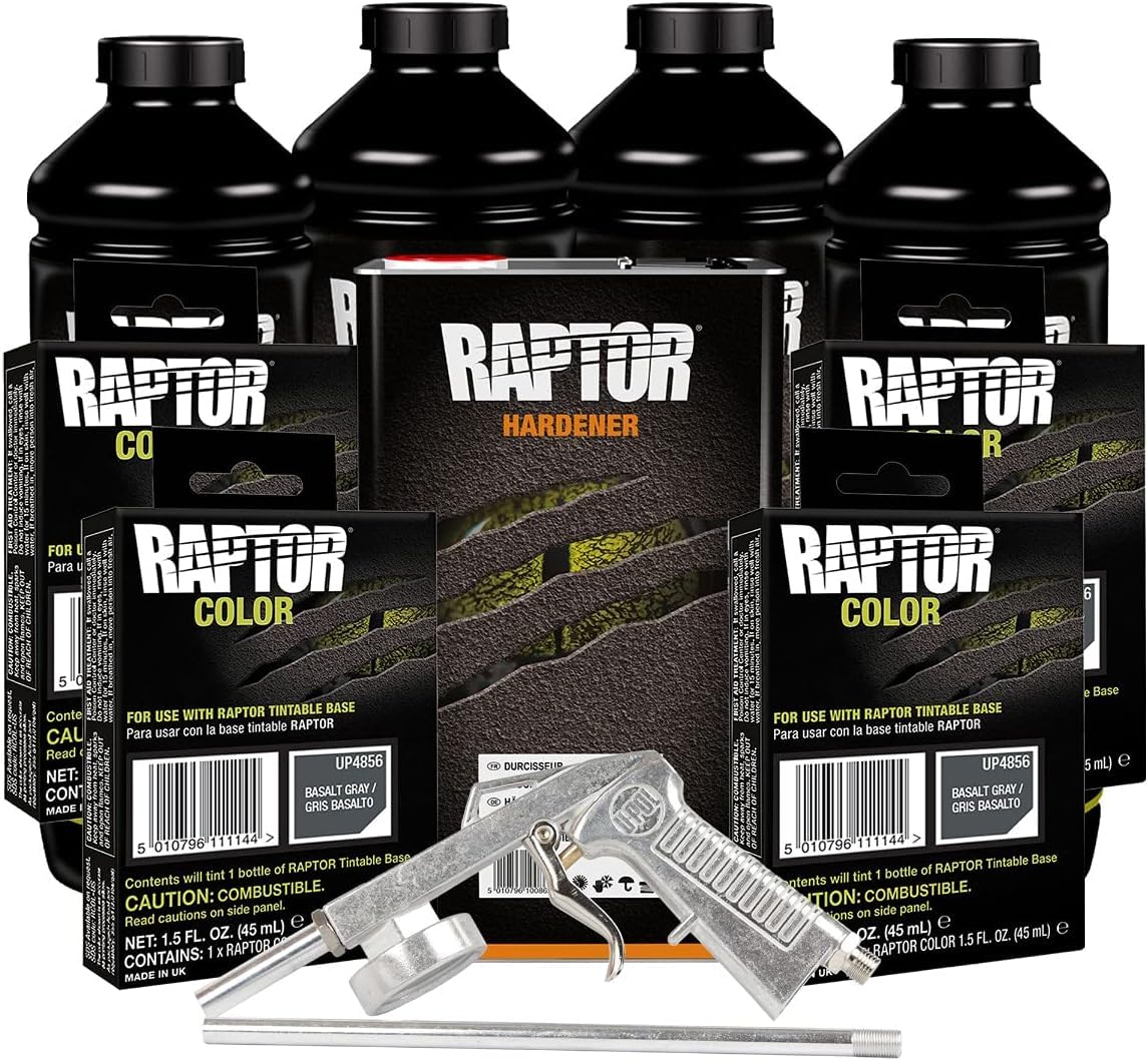 ⭐️RAPTOR LINER ⭐️ティンタブル４Lセット　ラプターライナー RAPTOR ラプターライナーTINTABLEキット 4L 取寄 : ネットペイント