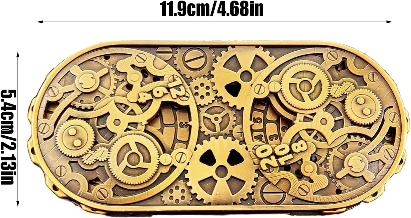 Metal Spin Dice, Durable, – Versatile Functional high-Performance Role Playing Board Game, Dorm Home Group Activities, Props Fantasy Aluminum Alloy Engraving | Friends, Classmates, Family