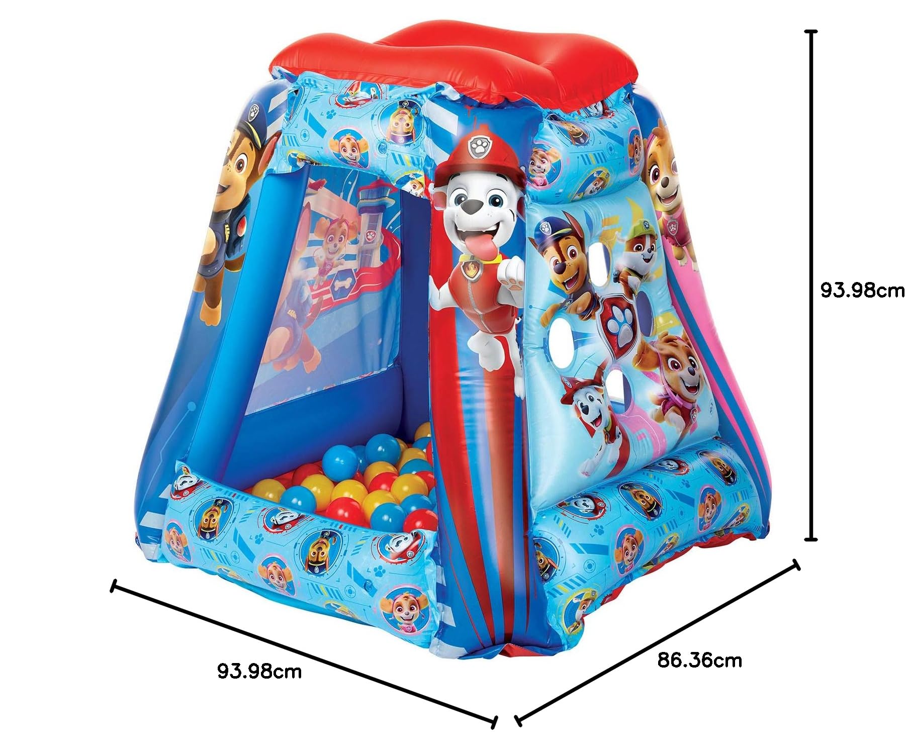 Paw Patrol Kids Ball Pit with 20 Balls