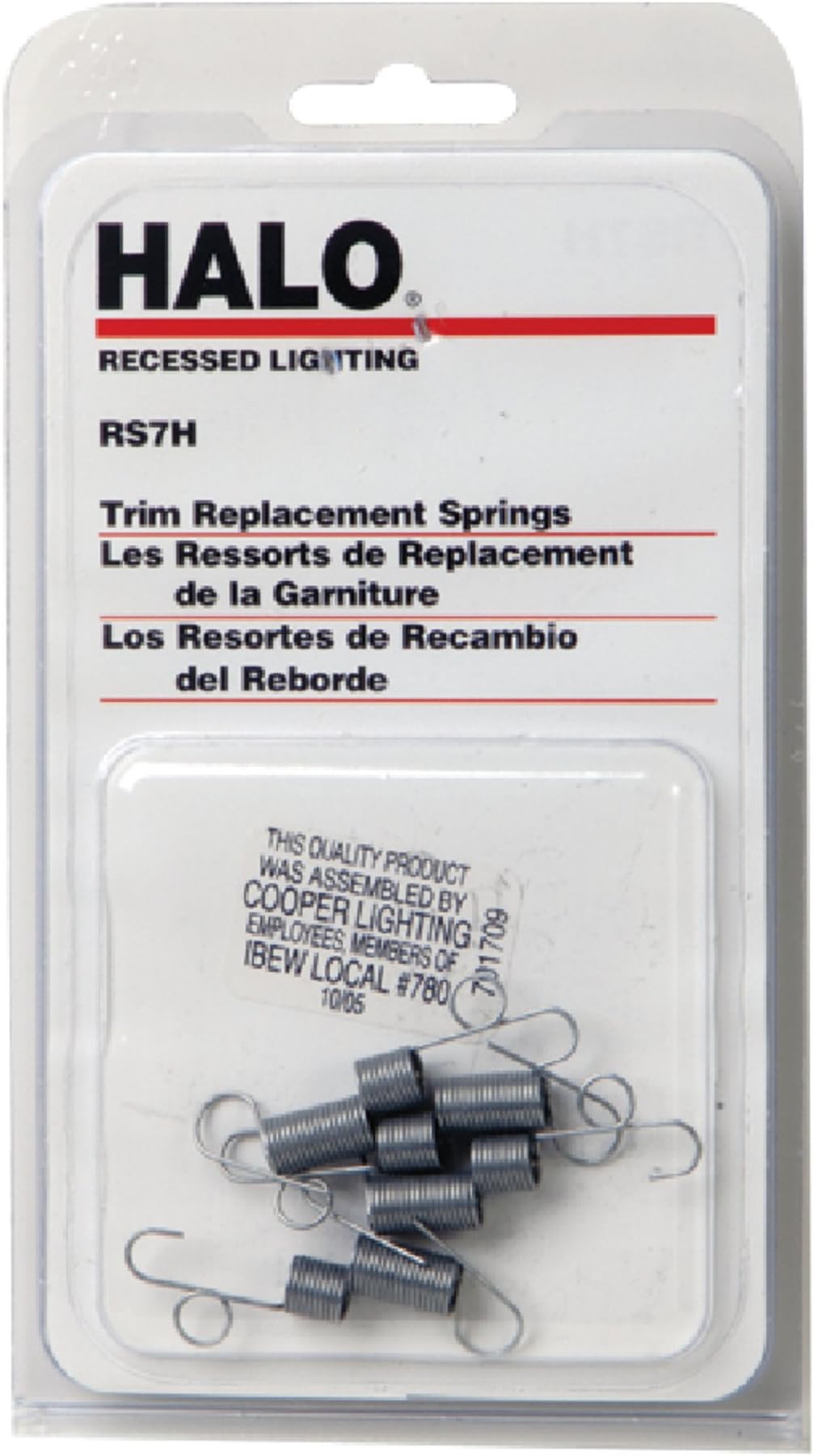 HALO Replacement Coil Springs, Silver