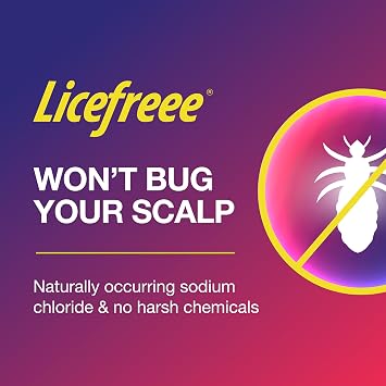Licefreee! Kit All-in-One Complete Lice Killing Treatment, Daily Maintenance Shampoo & Professional Nit Comb in One Box, Lice Treatment for Kids & Adults