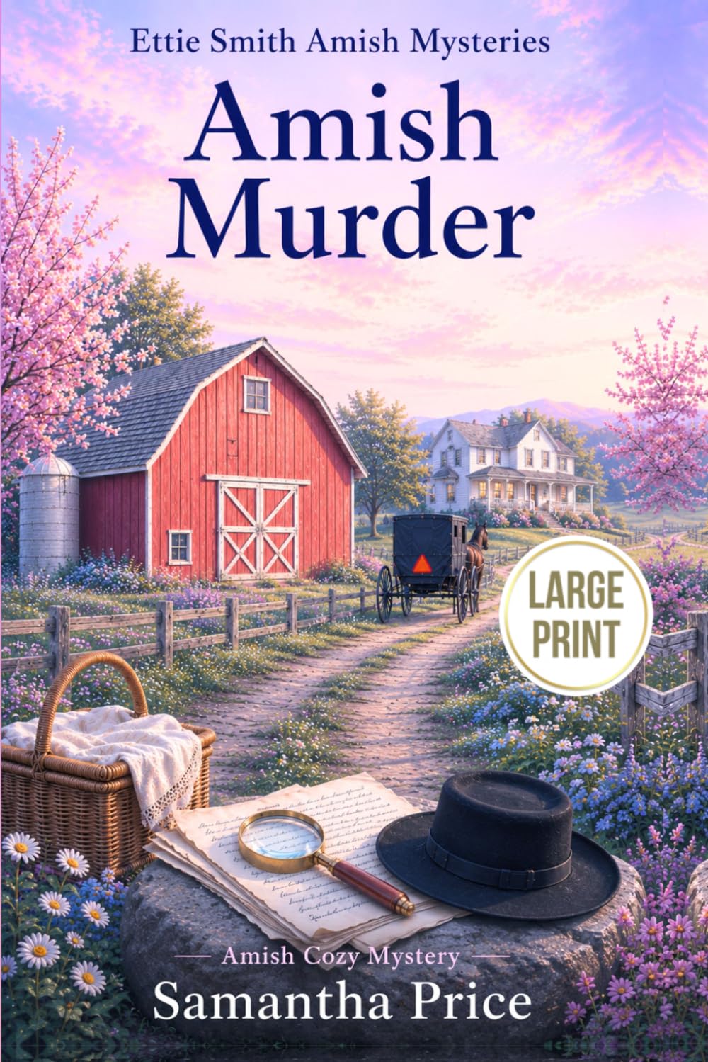 Amish Murder LARGE PRINT: Amish Cozy Mystery: 2 (Ettie Smith Amish Cozy Mysteries - Large Print Editions)