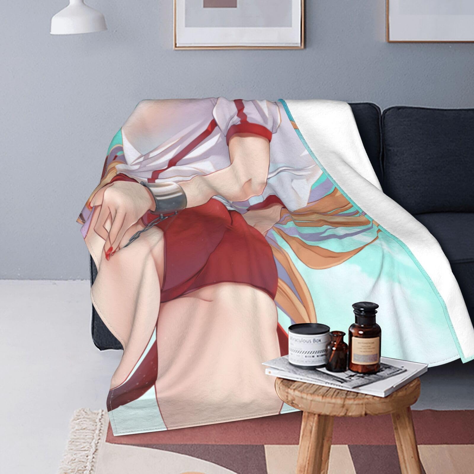 Amazon｜ブランケット 毛布 もうふ 東方シリーズ 星熊勇儀 可愛い