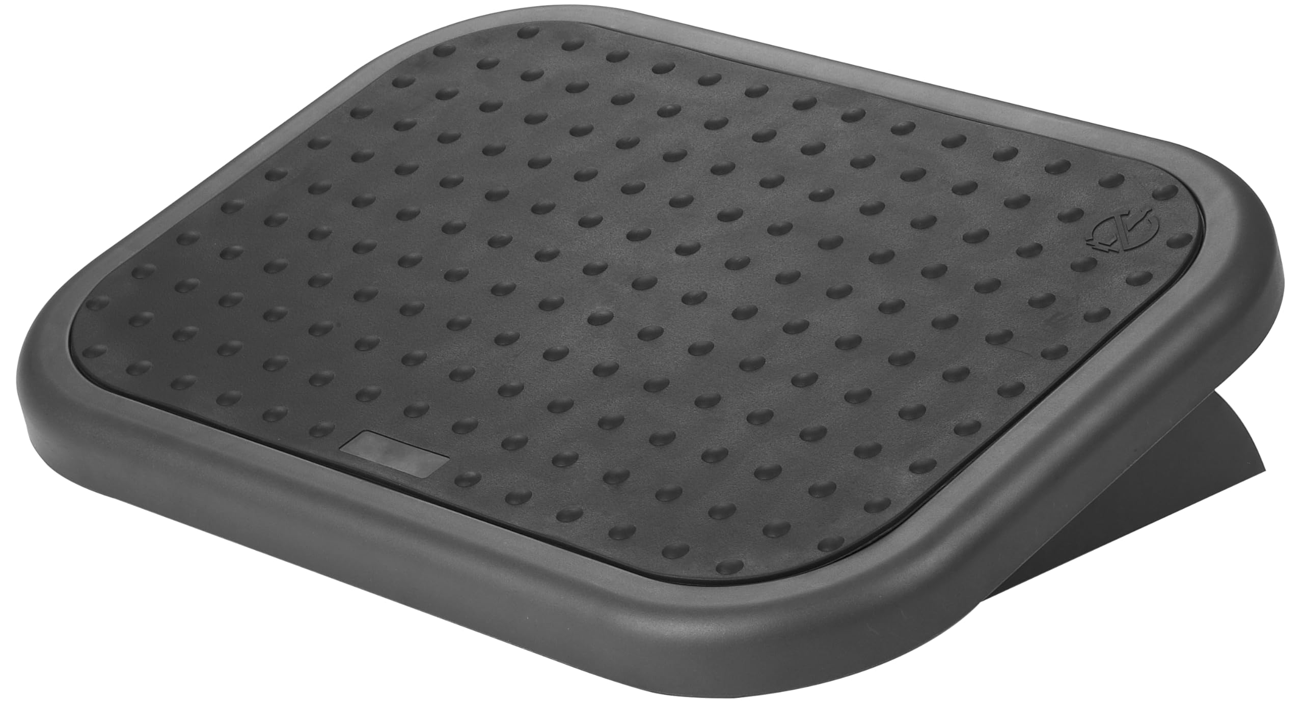 Q-CONNECT 10890 Poggiapiedi Regolabile con rivestimento in gomma 450 x 330 x 85 mm colori assortiti