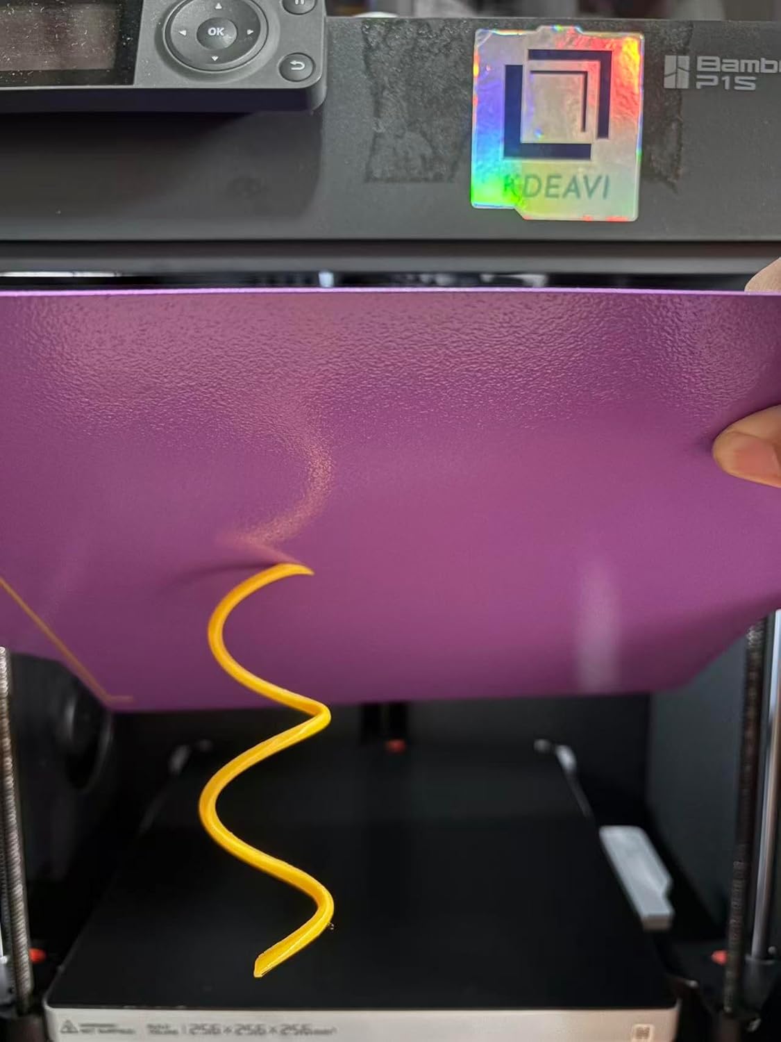 235x235mm for Creality K1/K1C/ENDER3 V3 SE Low-Temp Cold Plate - Double-Sided Textured High Adhesion for PLA/PETG Anti-Warping Easy to Clean