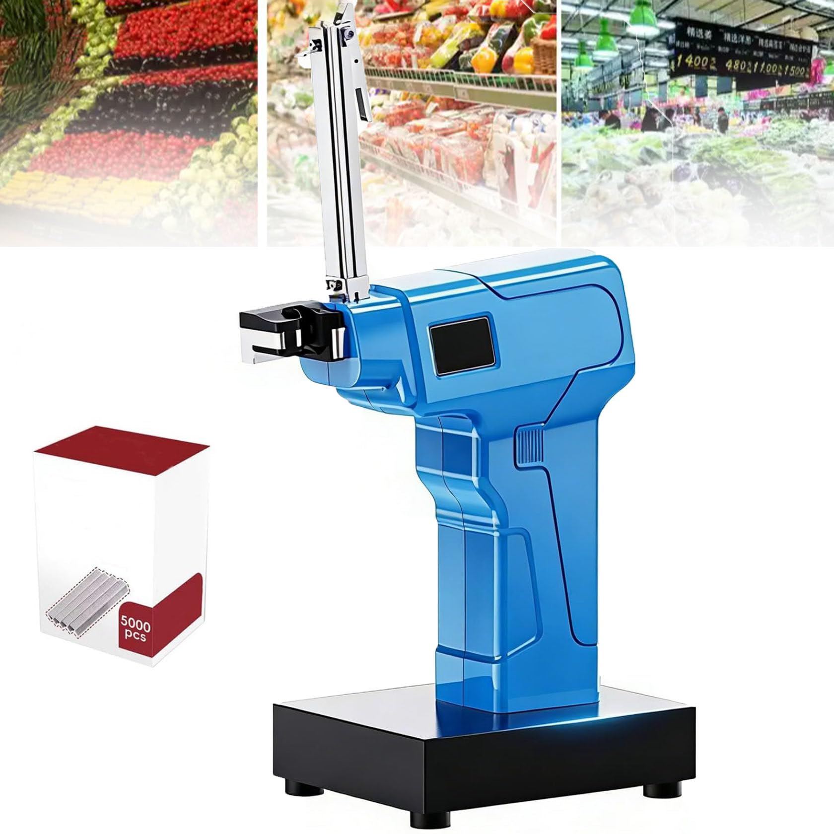 Coupe-saucisse électrique en forme de U et machine à sceller le cou de sac