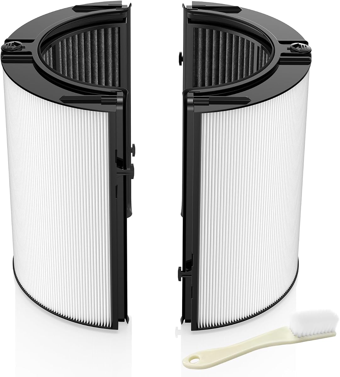 360° Combi 2 in 1 HEPA+Carbon Replacement Filter Compatible with Dyson TP06 HP06 TP04 HP04 TP07 PH02 PH01 PH03 PH04 HP09 TP09 HP07 HP10 TP10, H13 Grade True HEPA Carbon Replacement Filter | for Dyson HP1 PC1 HP10 TP07 TP10 TP06 HP06 PH01 PH02 PH03 PH04 HP09 TP09 HP07 Air Purifier, #965432-01, 1 Pack