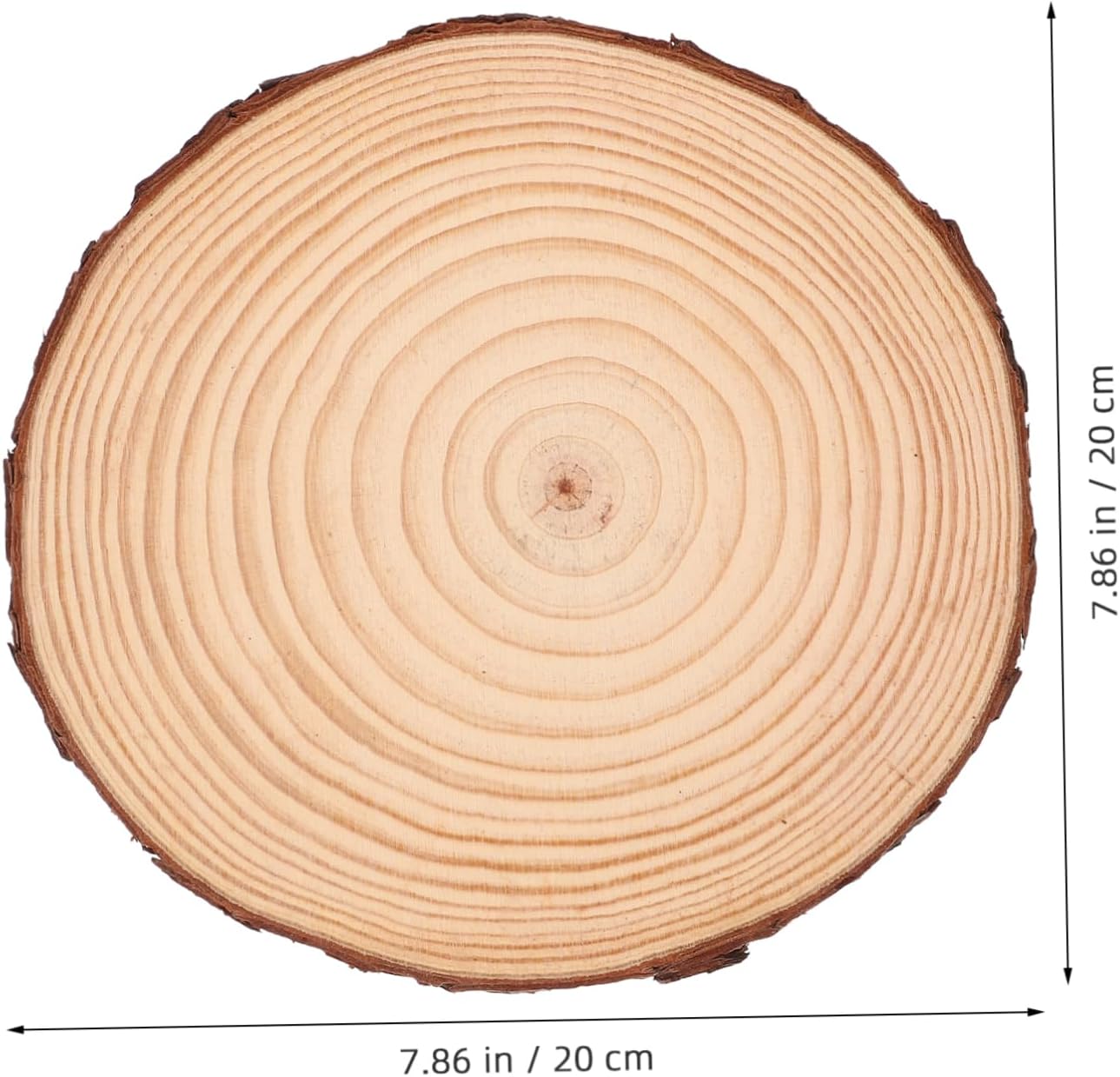 3pcs Outdoor Walkway Stepping Stones Decorative Garden Paver Stones Wood Log Garden Decor