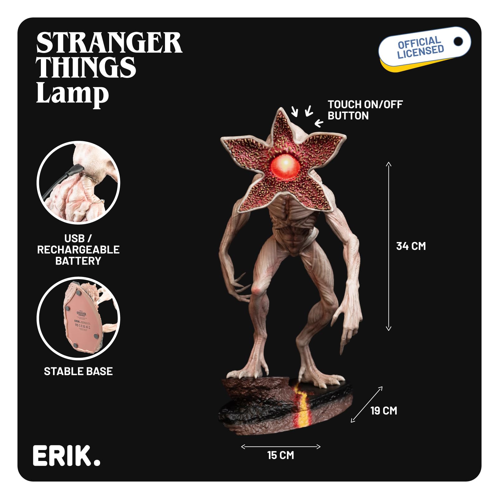 Amazon.com: Grupo Erik Stranger Things Light Collector Edition