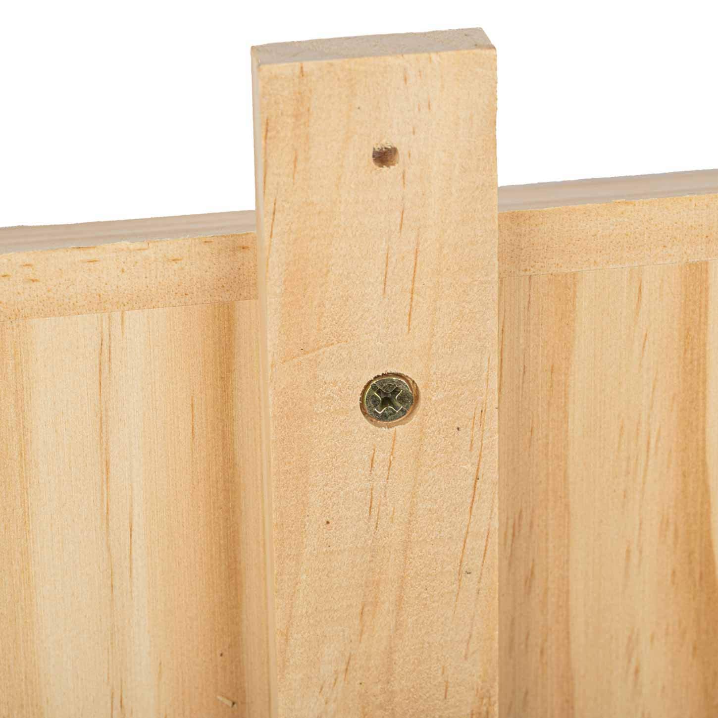 Hotel para murciélagos Hecho de Madera | Albergue Refugio Caja Nido Cueva 42 x 29 x 10 cm | Casa para murciélagos - Protección de Especies en tu jardín