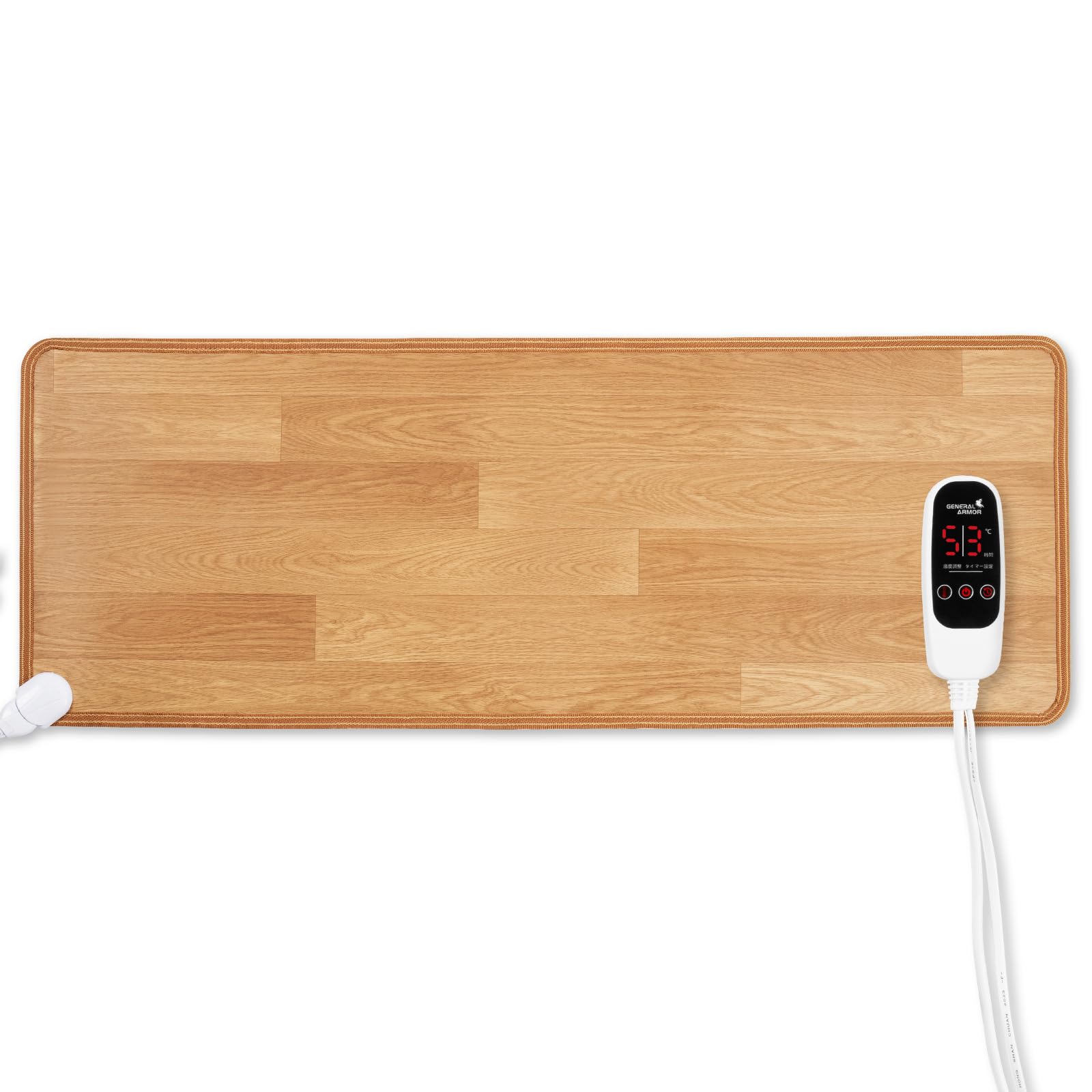 キッチン用ホットカーペット Amazon | ホットカーペット 防水マット 55×150cm 温度調整5段階 足元