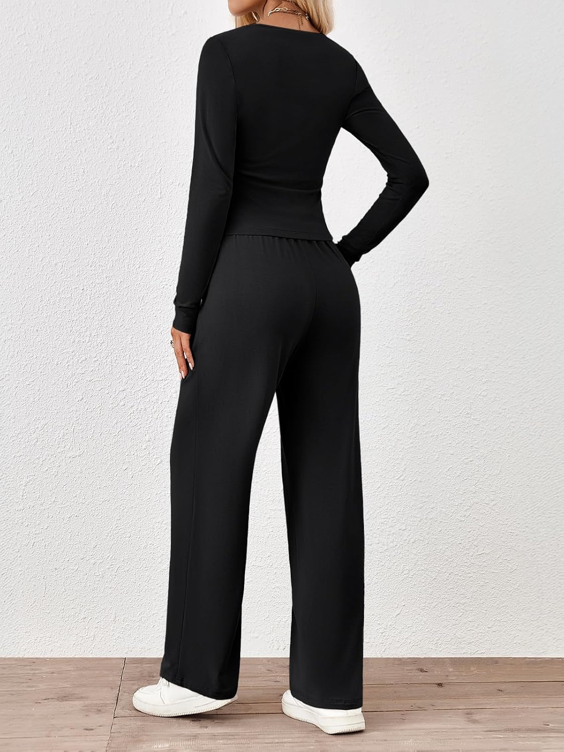 Trendy Queen 2 Piece Lounge Sets for Women Fall Outfits 2025 Fashion Two Piece Sweatsuits Business Casual Outfits Clothes - Image 4