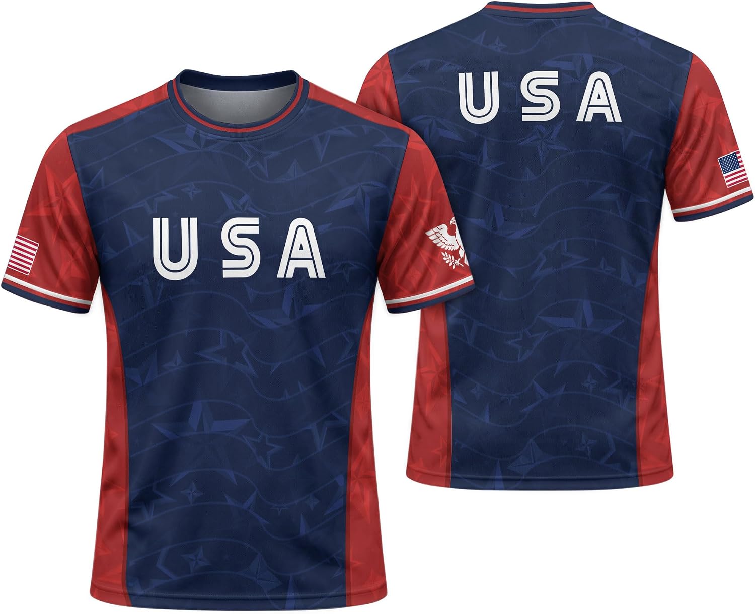 Soccer Jerseys for Men, USA Shirts for Women, USA Soccer Fan