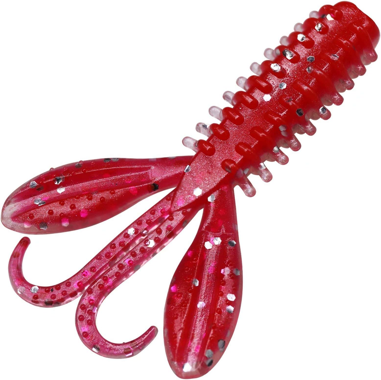THKFISH Soft Plastic Fishing Lures Fishing Baits Small Plastic Artificial Baits 0.17in 1/20oz 25pcs