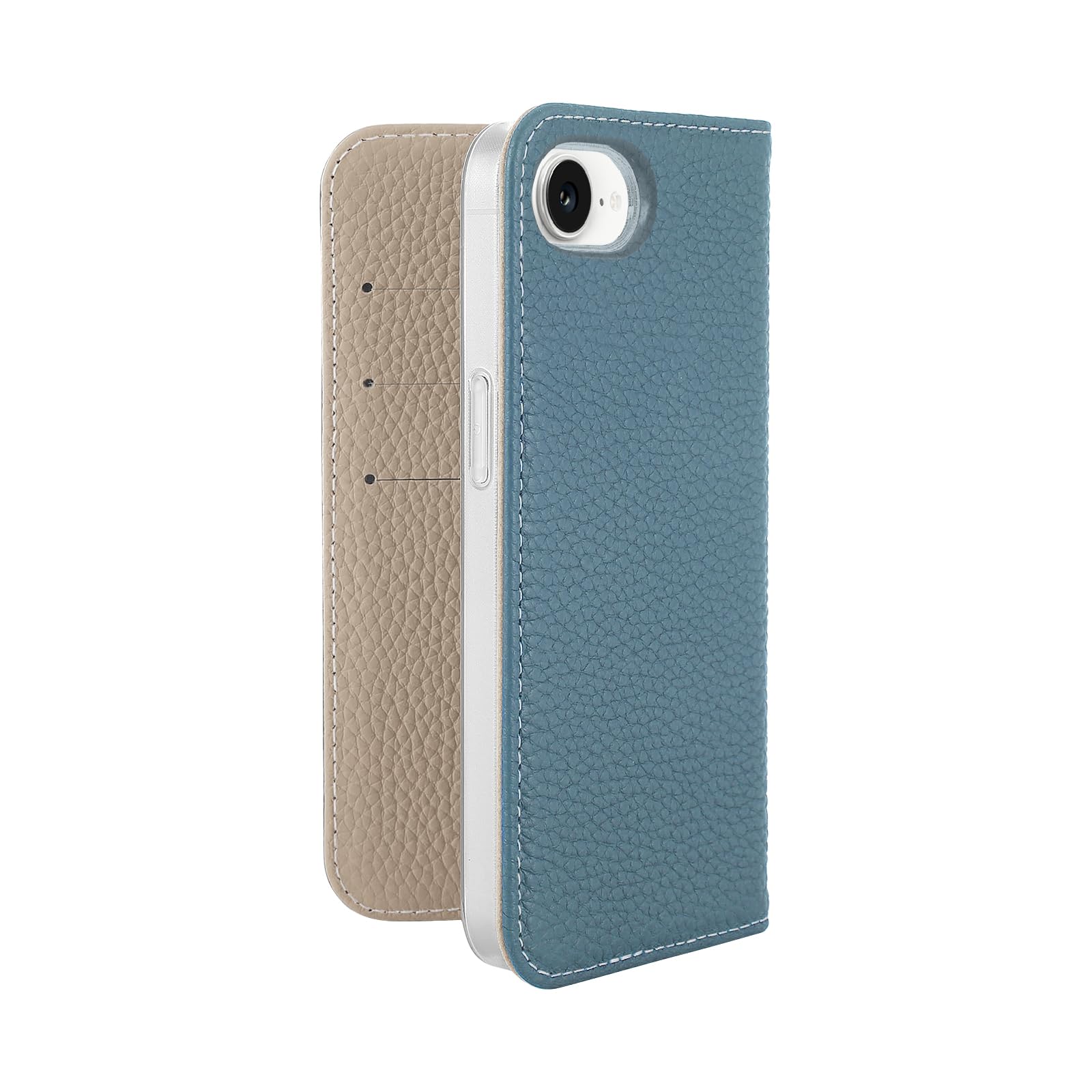 Amazon.co.jp: HanaRo iPhone16e ﾌﾞﾙｰ×ｸﾞﾚｰ iPhone16eケース