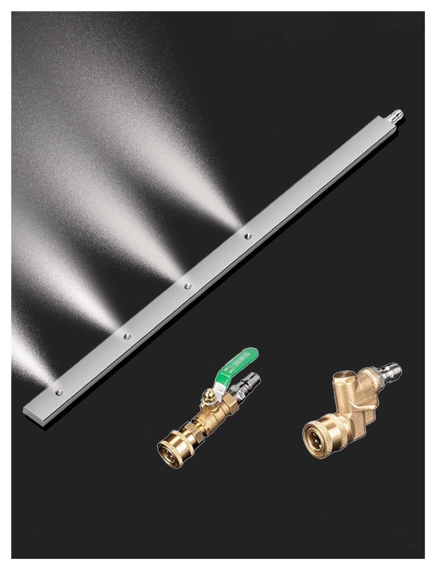 Lucstar Baguette De Nettoyage De Radiateur – Nettoyeur D'air Et D'eau, Outil De Chasse D'eau, Baguette De Nettoyeur Haute Pression, Nettoyage De Gouttière