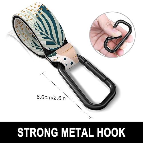 Miniatura 4 de Ganchos para cochecito de bebé para bolsas colgantes, accesorios universales para clips de cochecito, gancho de mamá para bolsa de pañales, carrito