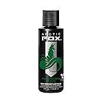 Arctic Fox Semi-Permanent Hair Dye, Vegan & Cruelty-Free, Conditioning Formula, Ammonia & Peroxide Free, Long-Lasting Vibrant Color, Phantom Green, 4 Fl Oz