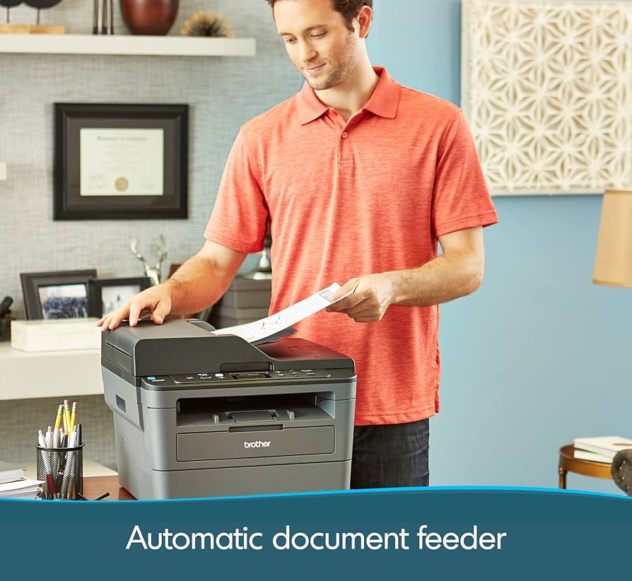 Brother DCPL2550DW Wireless Monochrome Printer with Scanner