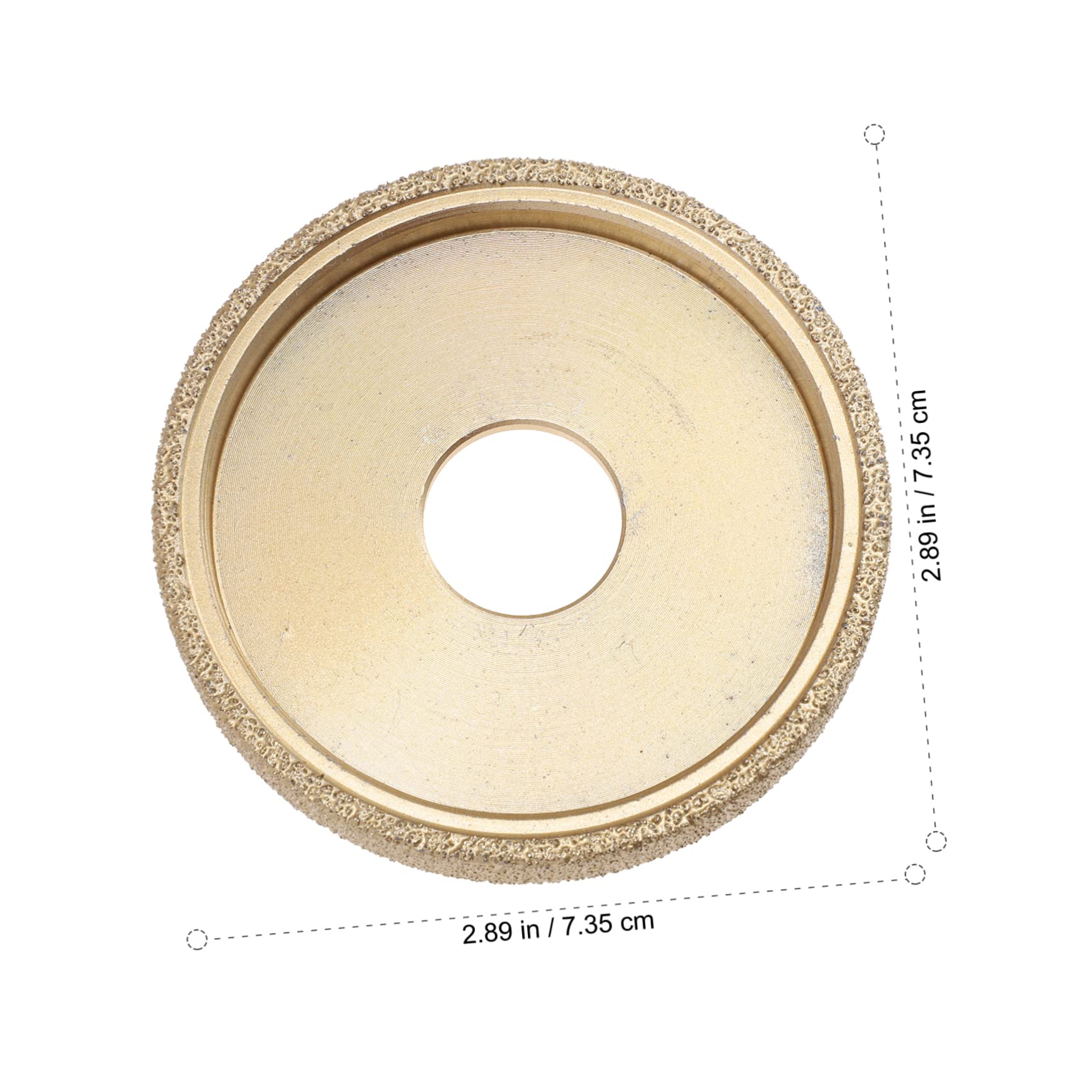 LIFKOME 1Pc Diamond Grinding Wheel for Angle Grinder Cutting Disc for Marble and Granite Vacuum Brazed Technology for Fast Cutting and Long Life