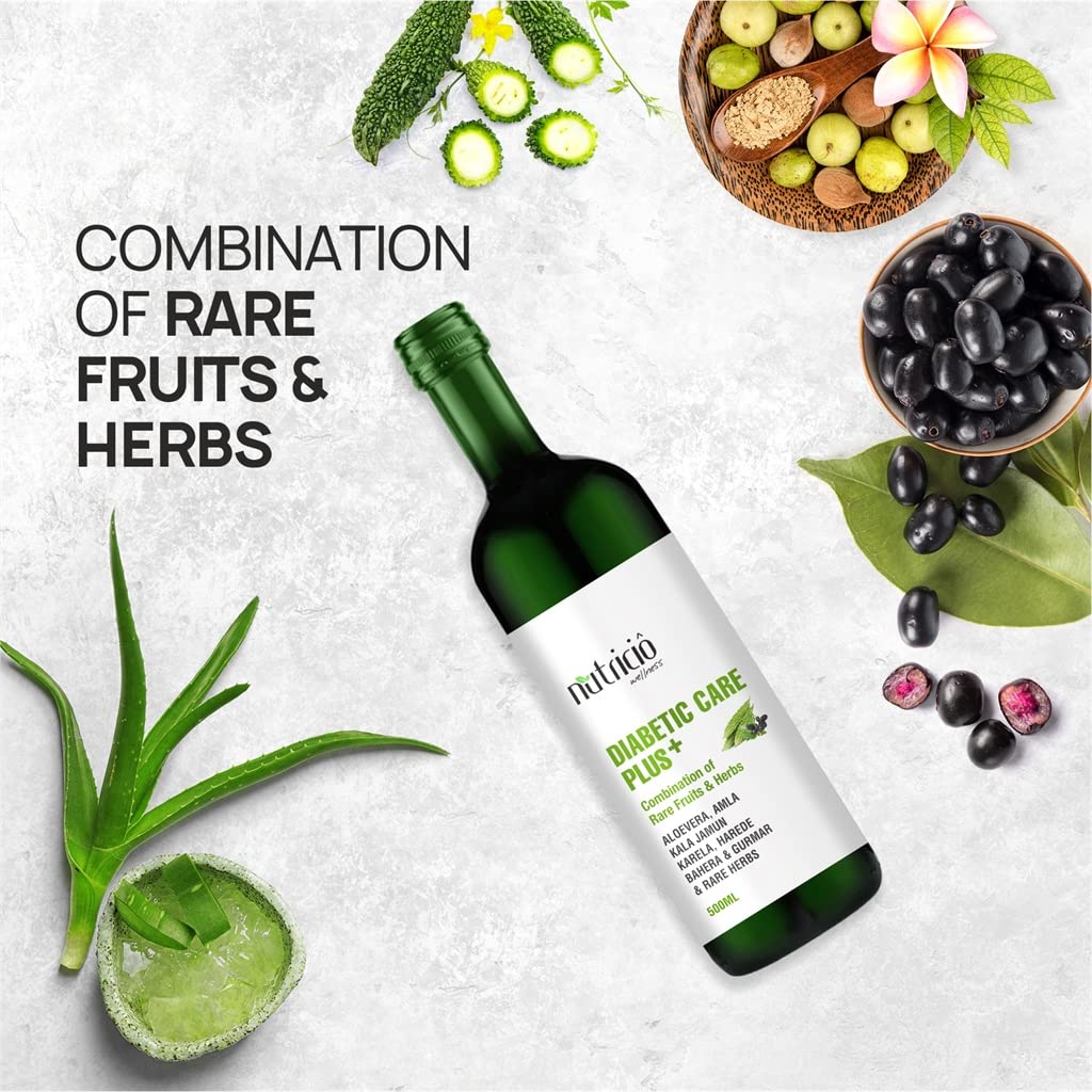 Diabetic Care Plus+ (Combination of Rare fruits & Herbs) 500ml