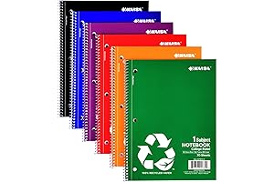 KAISA 1 Subject Recycled College Ruled Notebook