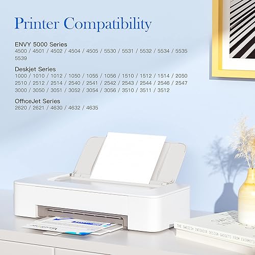 Miniatura 2 de Valuetoner Cartuchos de tinta 61XL remanufacturados de repuesto para HP Ink 61 HP 61XL de alto rendimiento para impresora HP Envy 4500 4502 5530