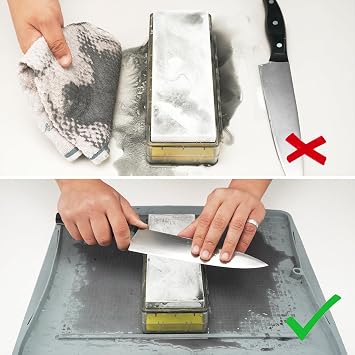 SHARPAL 194H Angle Guide & 149H Sharpen-No-Mess Silicone Tray