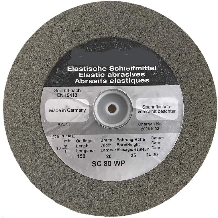 Artifex Elastic Abrasive Grinding Wheel Silicon Carbide SC 80 WP