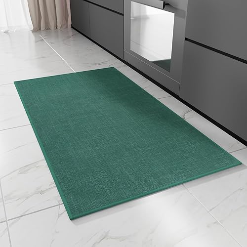 Miniatura 21 de Alfombra de Cocina, Alfombras de Cocina de Goma Antideslizantes Lavables, Tapete Corredor Absorbente para Piso, Tapetes de Pie Lavables a Máquina