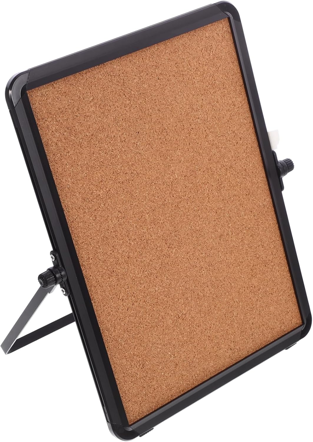 Cabilock Large Desktop Cork Board Stand Desktop for Office Home Decor Memo Message Board Creative Bulletin Board Display