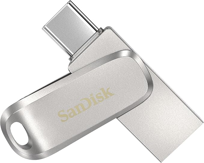 SanDisk Ultra Dual Drive Luxe USB Flash Drive 256 GB