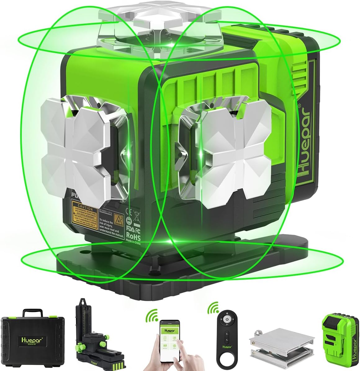 Motovera LL-T2 Green Cross Laser Level