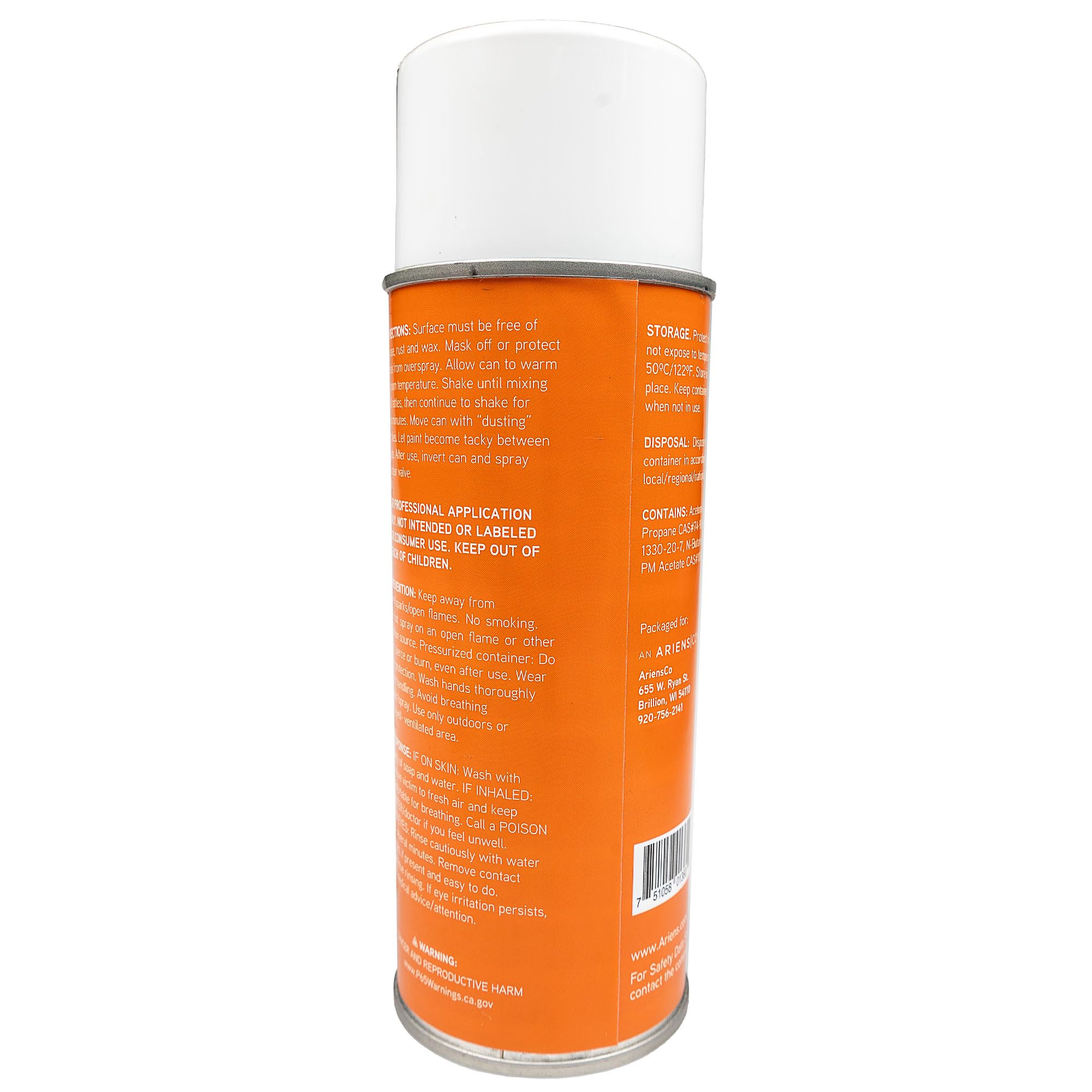 Amazon.com: Ariens 00008500 12oz Touch Up Spray Paint, Orange