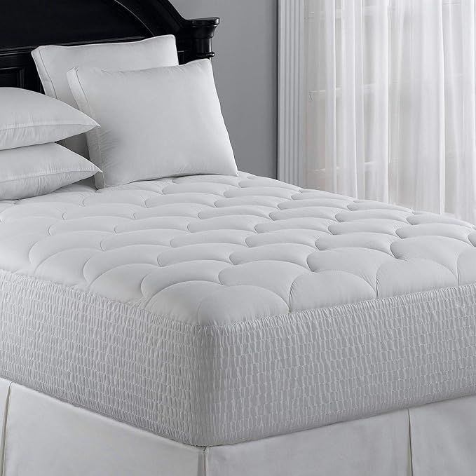 Marriott Mattress Topper Plush, Quilted Mattress Pad with