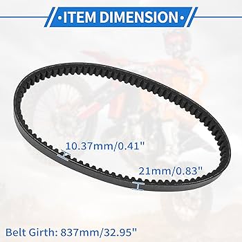 Amazon.com: VekAuto Drive Belt Compatible for Yamaha Xn150